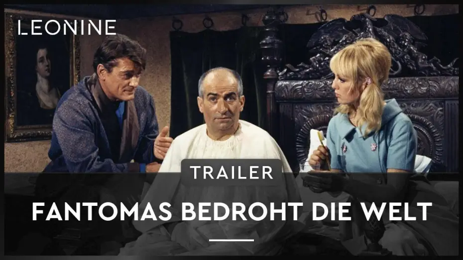 Video for the film Fantomas vs. Scotland Yard — Fantomas bedroht die Welt - Trailer (deutsch/german)