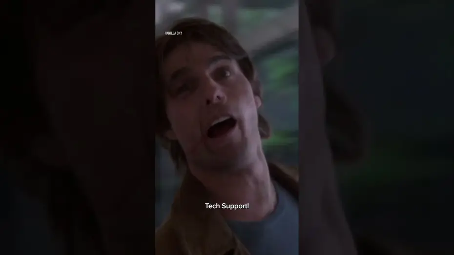 Video for the film Vanilla Sky — Yes, I turned it off and on already.
