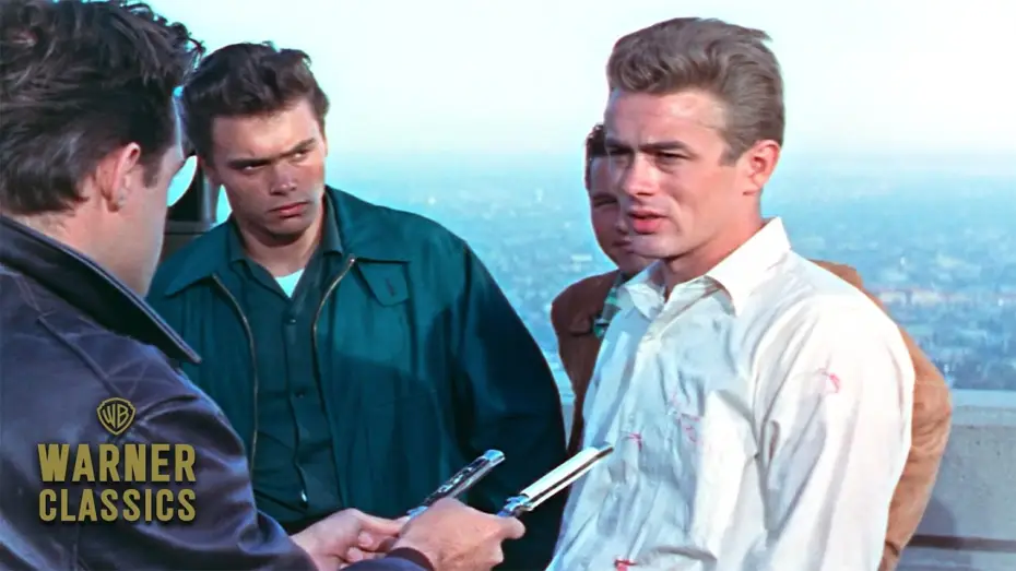 Video for the film Rebel Without a Cause — Knife Fight at Griffith Observatory