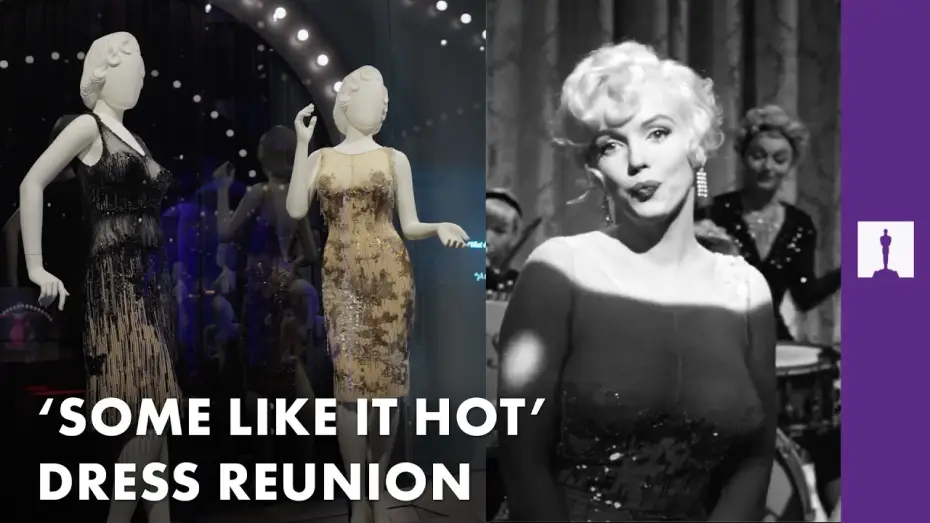 Video for the film Some Like It Hot — Reuniting Marilyn Monroe’s ‘Some Like It Hot’ Dresses