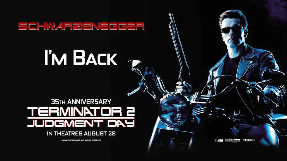 Video for the film Terminator 2: Judgment Day — 35th Anniversary