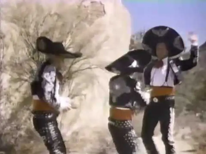 Video for the film ¡Three Amigos! — Three Amigos 1986 December TV trailer