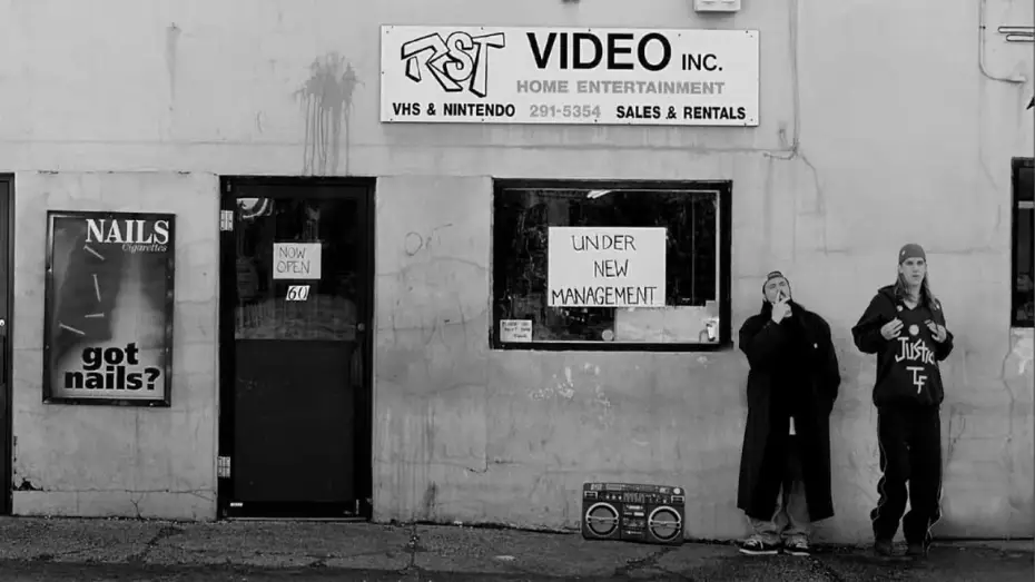 Video for the film Clerks — Клерки - Фильм. Смотри на Megogo.net новые фильмы, сериалы, мультфильмы. Трейлер