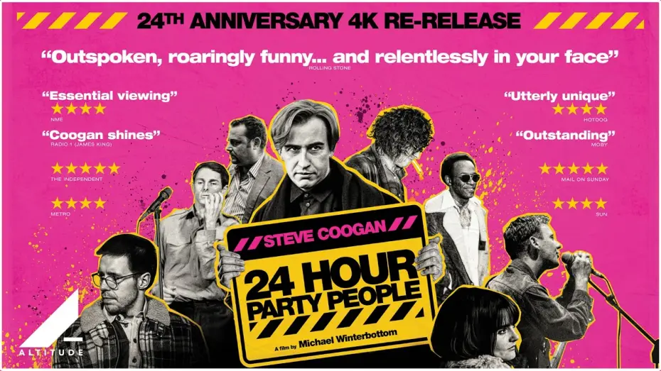 Video for the film 24 Hour Party People — Official Trailer