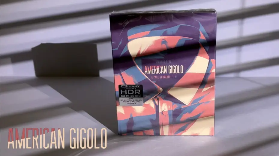 Video for the film American Gigolo — Unboxing