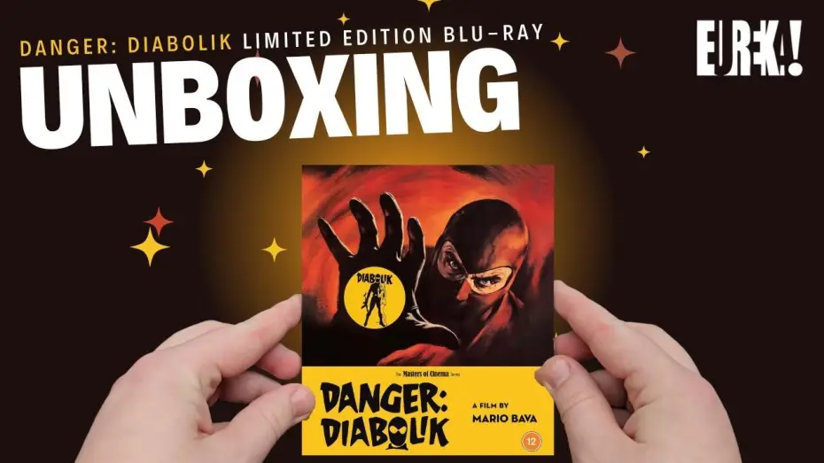 Video for the film Danger: Diabolik — Masters of Cinema Limited Edition Blu-ray Unboxing