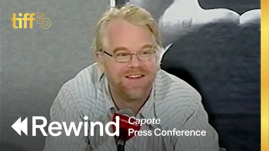 Video for the film Capote — Press Conference (2005) | TIFF REWIND