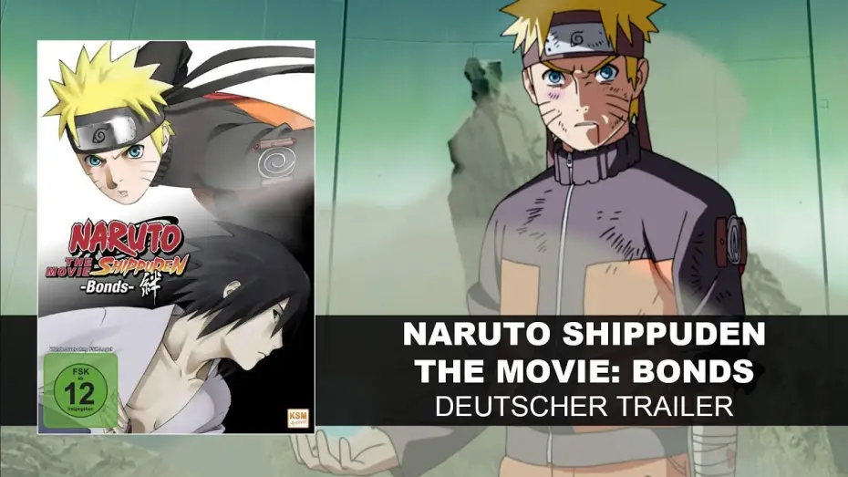 Video for the film Naruto Shippuden the Movie: Bonds — Naruto Shippuden - The Movie 2: Bonds (Deutscher Trailer) | HD | KSM Anime