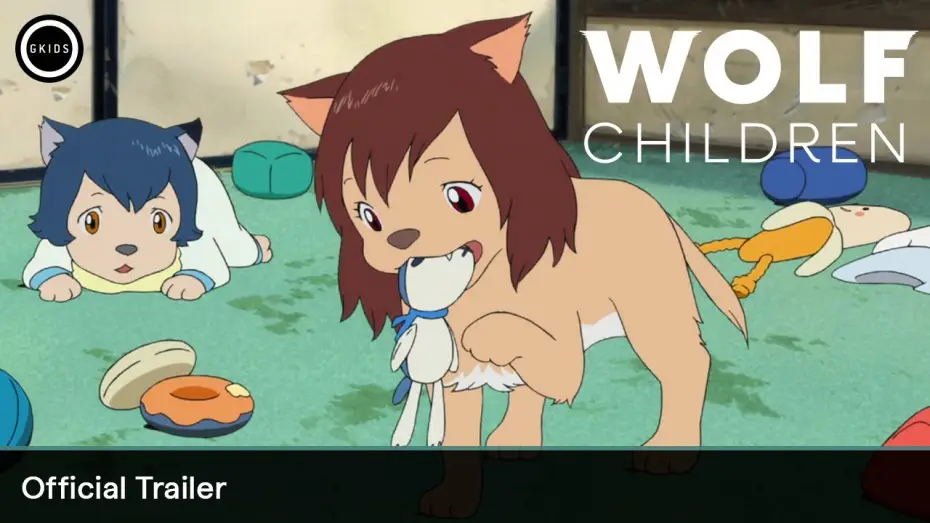 Video for the film Wolf Children — Official Trailer [Subtitled]