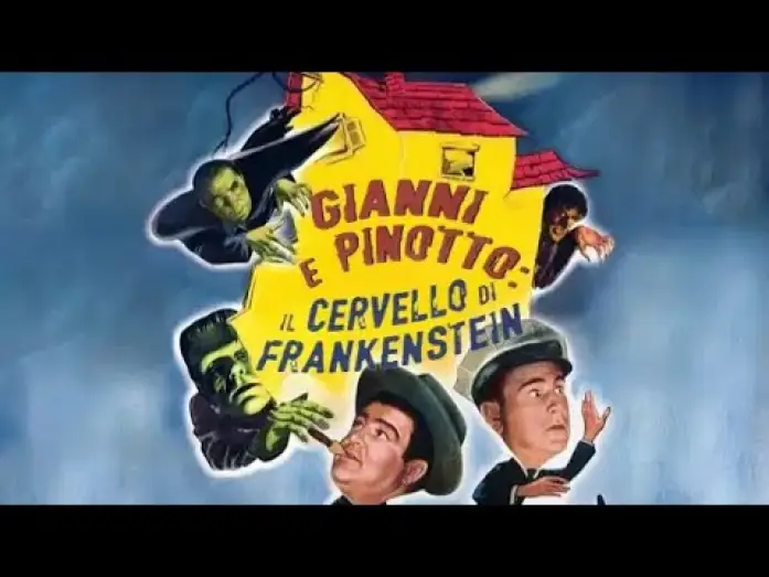 Video for the film Bud Abbott and Lou Costello Meet Frankenstein — Gianni e Pinotto   Il cervello di Frankenstein (1948) | TRAILER UFFICIALE ITA