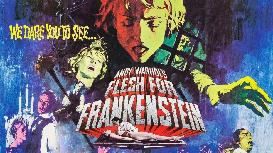 Video for the film Flesh for Frankenstein — UK Blu-Ray Trailer