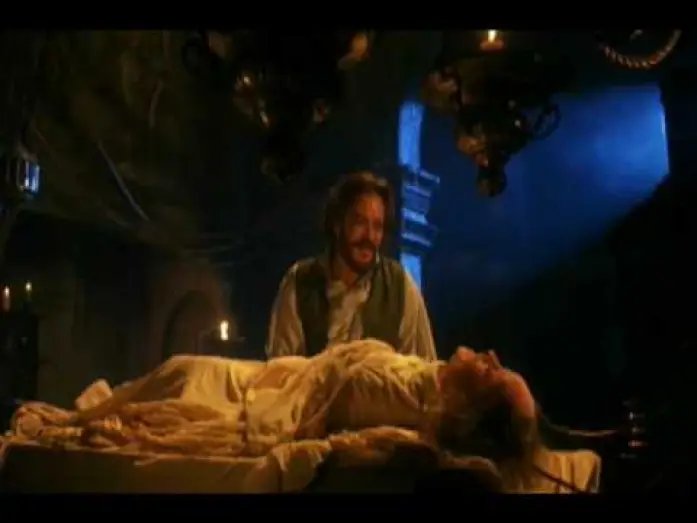 Video for the film Frankenstein Unbound — Frankenstein Unbound (1990) - creator and creature