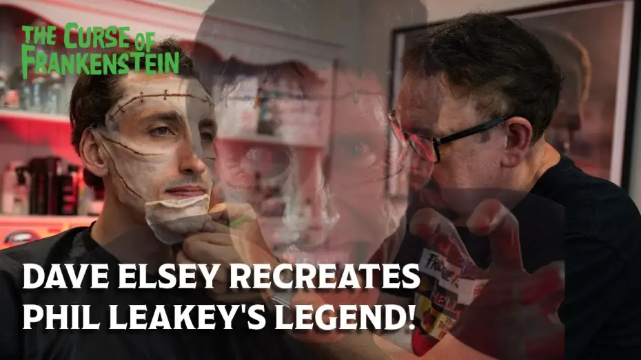 Video for the film The Curse of Frankenstein — Oscar-Winner Dave Elsey Recreates Frankenstein’s Creature After 68 Years