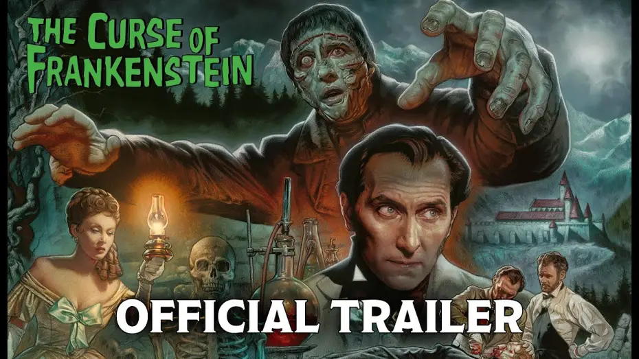 Video for the film The Curse of Frankenstein — 4K Restoration | Official Trailer