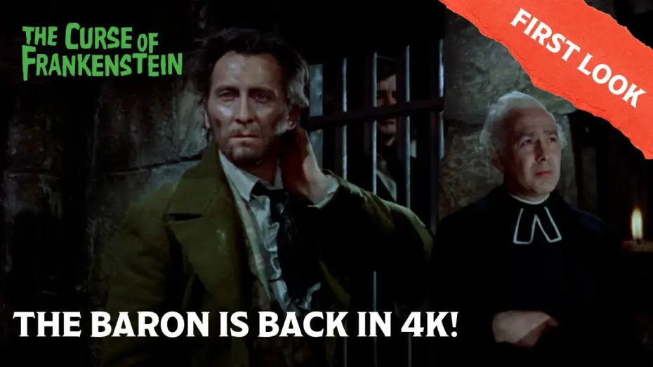 Video for the film The Curse of Frankenstein — Exclusive First Look: 4K Resurrection!