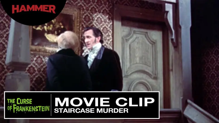 Video for the film The Curse of Frankenstein — Staircase Murder