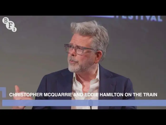 Video for the film The Train — Mission: Impossible's Christopher McQuarrie and Eddie Hamilton talk about The Train | BFI Q&A