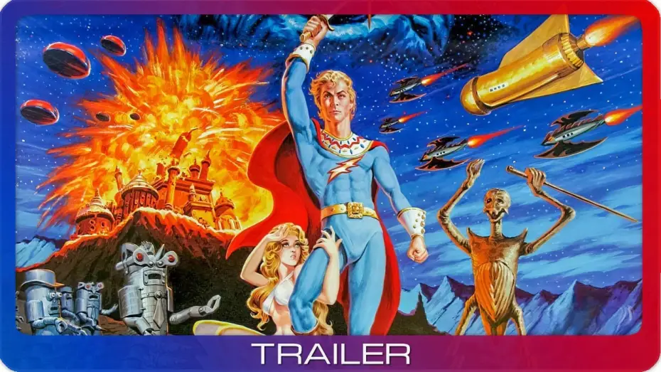 Video for the film Flesh Gordon — Flesh Gordon ≣ 1974 ≣ Trailer ≣ German | Deutsch
