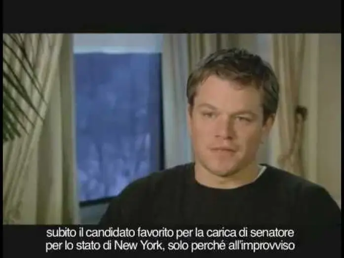 Video for the film The Adjustment Bureau — I Guardiani del Destino - Intervista a Matt Damon sottotitolata in italiano