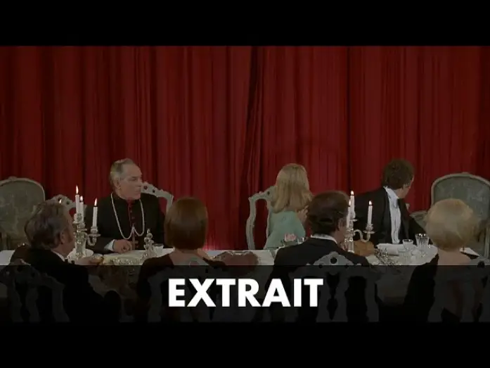 Video for the film The Discreet Charm of the Bourgeoisie — LE CHARME DISCRET DE LA BOURGEOISIE - Extrait #2 - Luis Buñuel