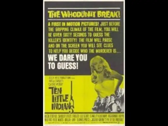 Video for the film Ten Little Indians — Dix petits indiens  (1965)