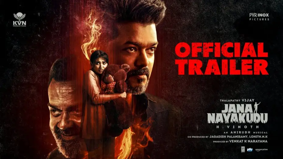 Video for the film Jana Nayagan — Official Trailer
