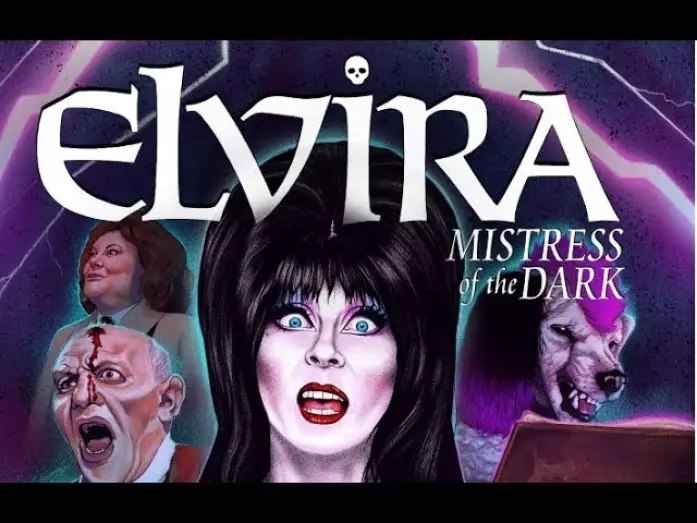 Video for the film Elvira, Mistress of the Dark — The Arrow Video Story