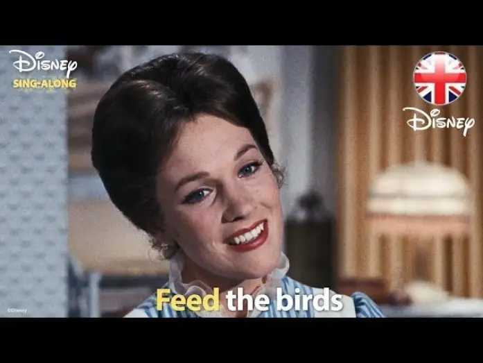 Video for the film Mary Poppins — Feed The Birds - Lyric Video
