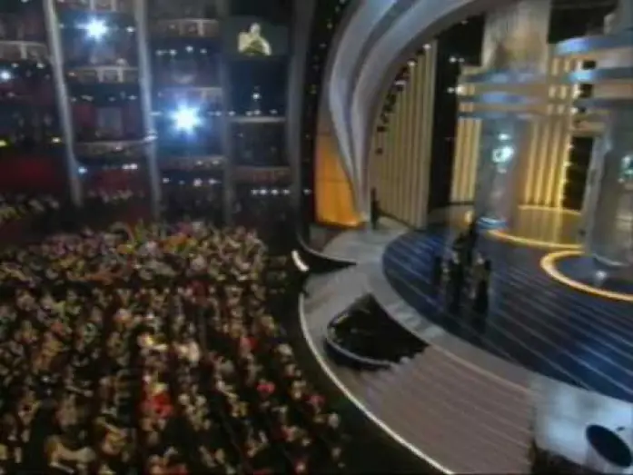 Video for the film No Country for Old Men — "No Country for Old Men" winning Best Picture