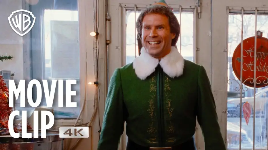Video for the film Elf — Buddy The Elf Arrives in New York City - Movie Clip