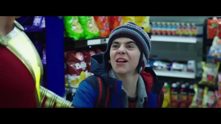 Video for the film Shazam! — ¡Shazam! - Tráiler Revisado San Diego Comic Con - Castellano