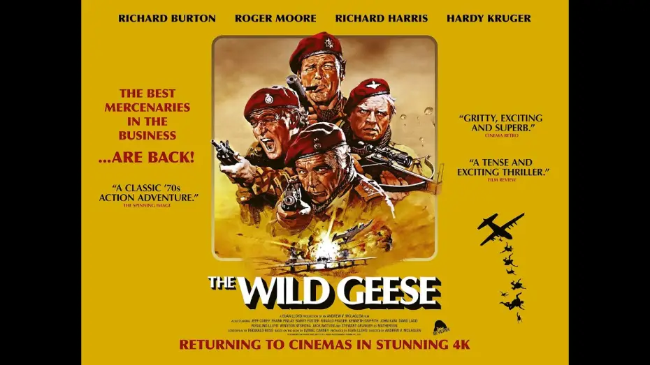 Video for the film The Wild Geese — UK Re-Release Trailer