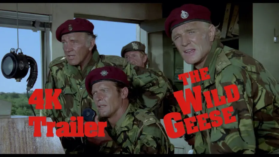 Video for the film The Wild Geese — Vintage UHD Trailer