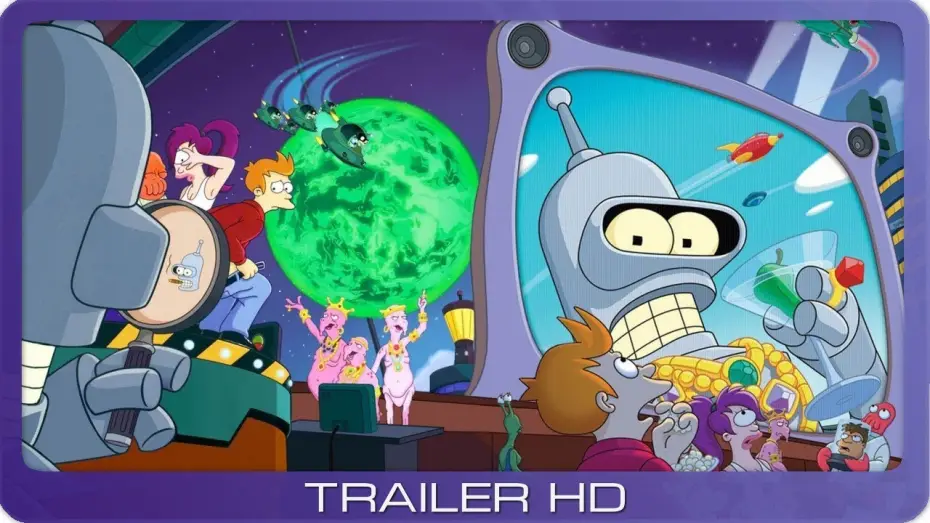 Video for the film Futurama: Bender's Big Score — Futurama: Bender's Big Score ≣ 2007 ≣ Trailer ≣ OmU