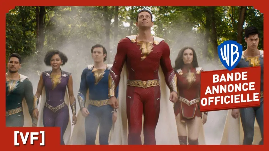 Video for the film Shazam! Fury of the Gods — SHAZAM! LA RAGE DES DIEUX  – Bande-annonce officielle #1 (VF) - Zachary Levi
