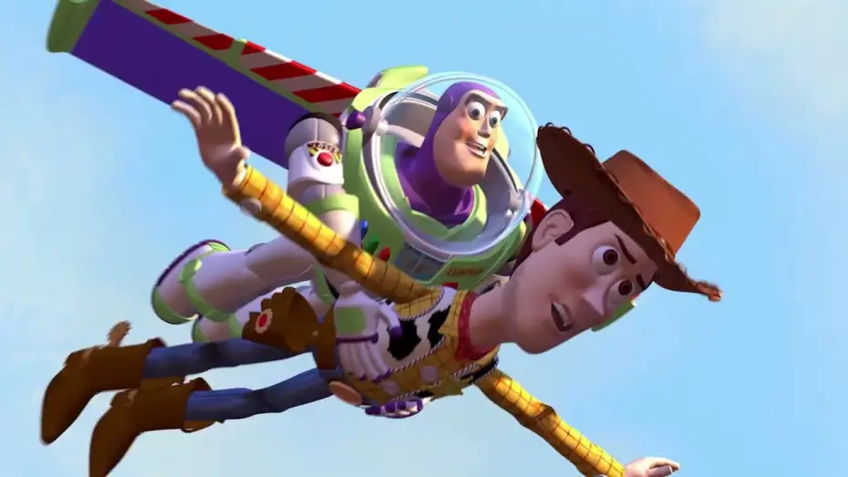 Video for the film Toy Story — Buzz and Woody Rocket