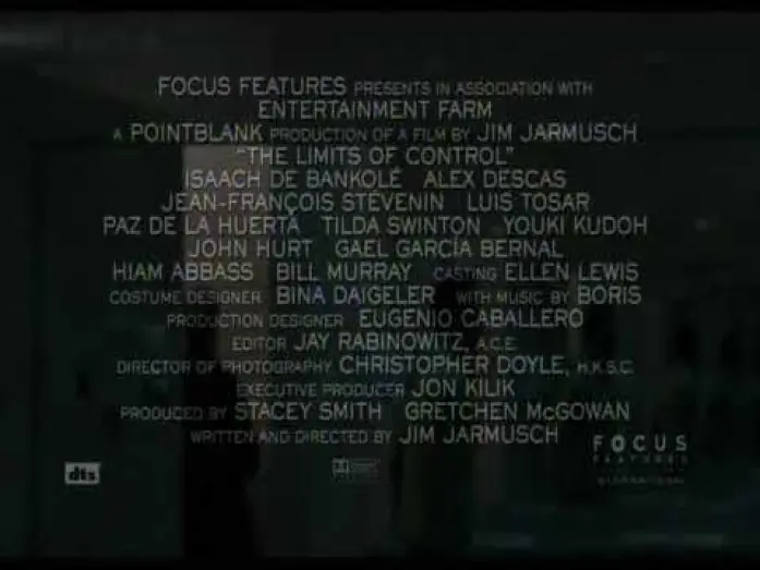 Video for the film The Limits of Control — THE LIMITS OF CONTROL - Bande Annonce VOST