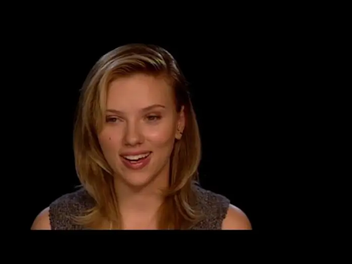 Video for the film Match Point — Archival Interview - Scarlett Johannson