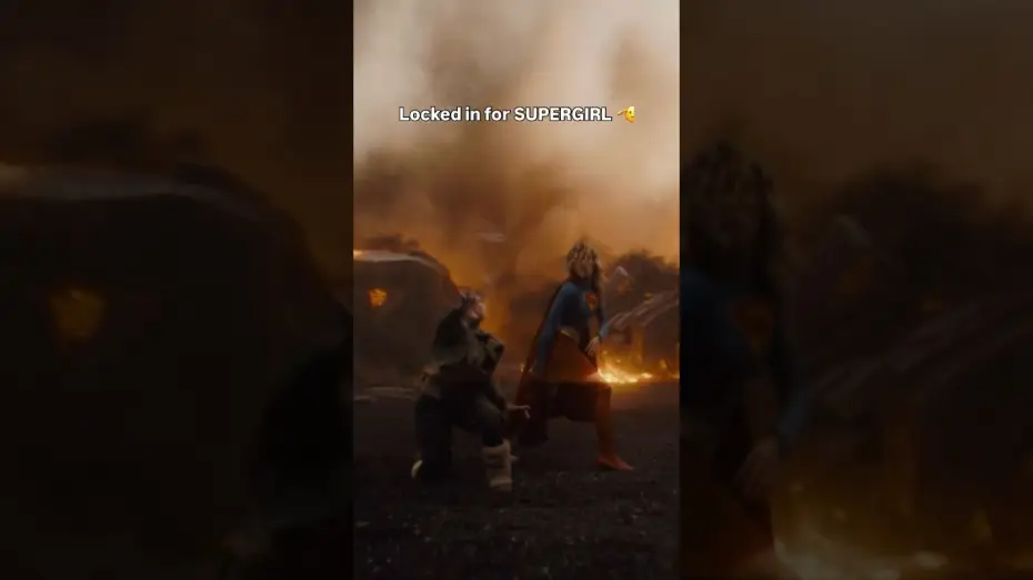 Video for the film Supergirl — Supergirl has landed