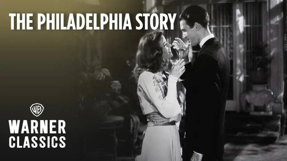 Video for the film The Philadelphia Story — Tracy and Mike Drink the Night Before the Wedding