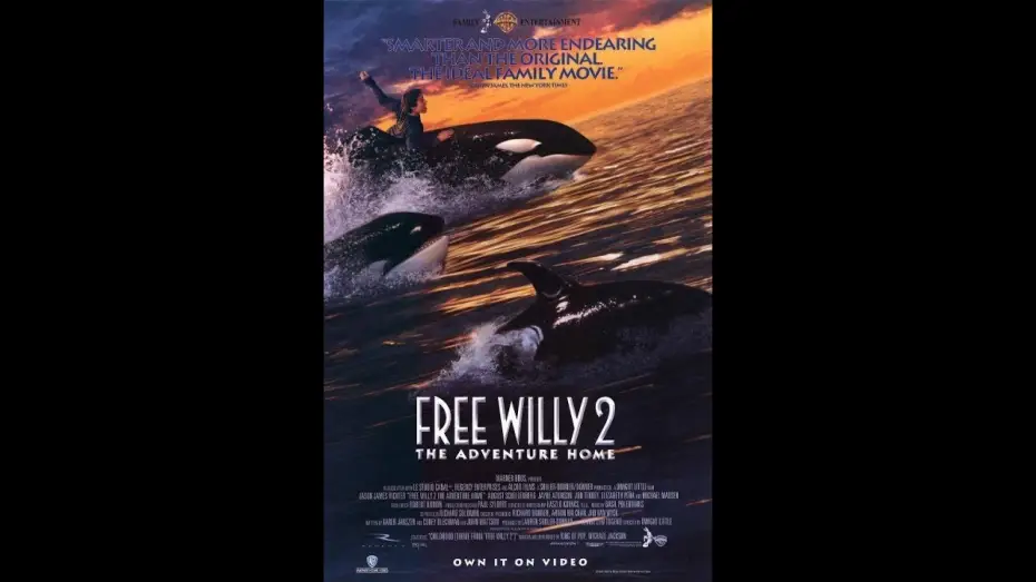 Video for the film Free Willy 2: The Adventure Home — Sauvez Willy II