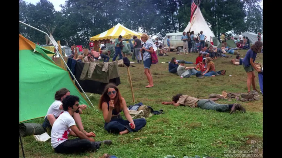 Video for the film Woodstock — 3 días de paz, amor y excesos: Woodstock
