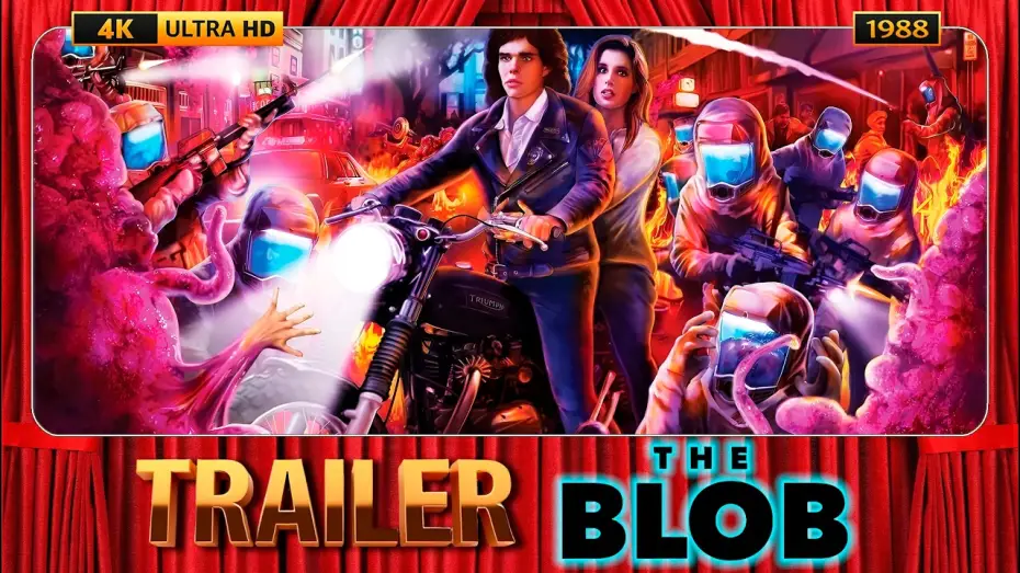 Video for the film The Blob — The Blob (1988) Red Band Trailer [4K-UHD]