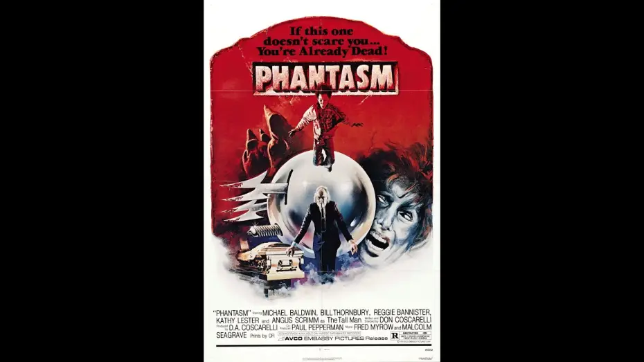Video for the film Phantasm — Phantasm 1979) trailer