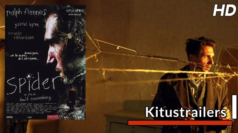 Video for the film Spider — Kitustrailers: SPIDER de DAVID CRONENBERG (Trailer en español)