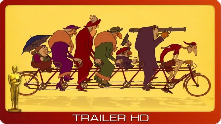 Video for the film The Triplets of Belleville — Das große Rennen von Belleville ≣ 2003 ≣ Trailer