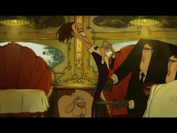 Video for the film The Triplets of Belleville — Les Triplettes de Belleville  - Club Scene