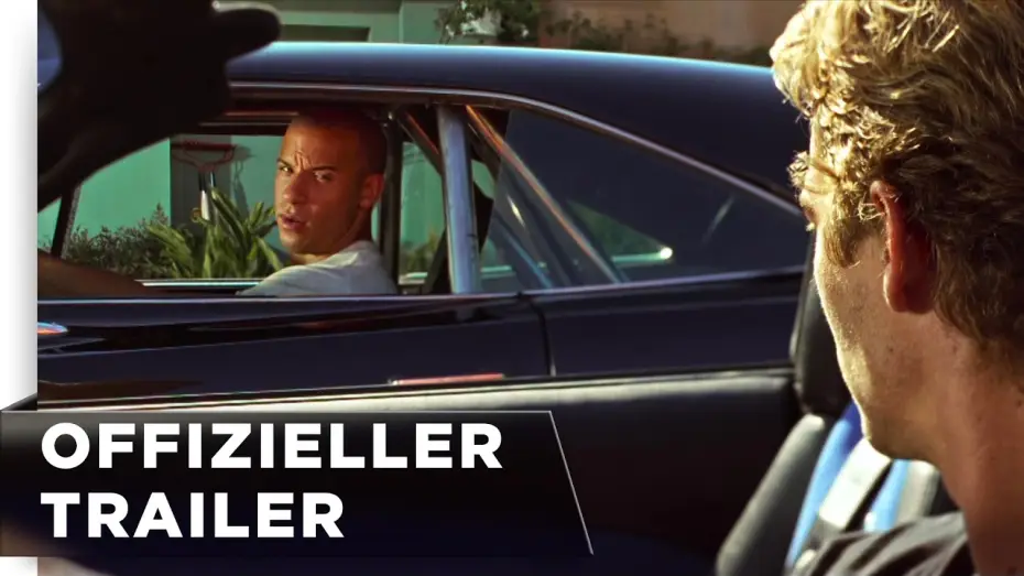 Video for the film The Fast and the Furious — 25 Jahre THE FAST AND THE FURIOUS | Offizieller Trailer deutsch/german HD
