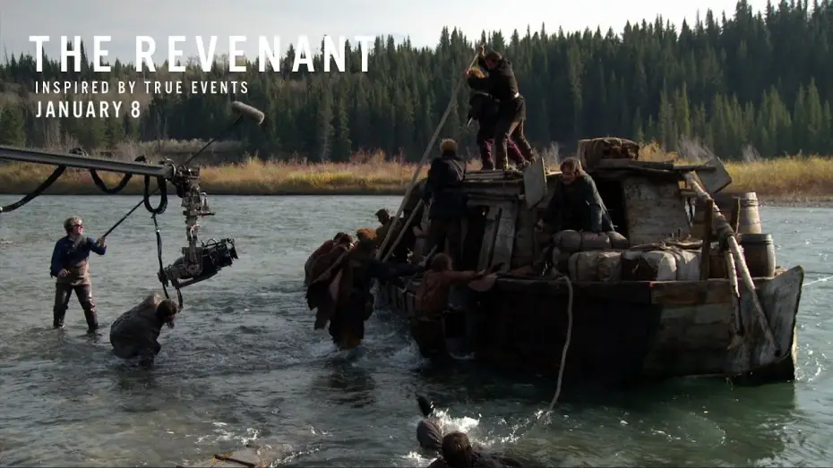 Video for the film The Revenant — "Actors" Featurette