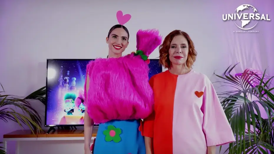 Video for the film Trolls Band Together — Evento con Agatha Ruiz de la Prada